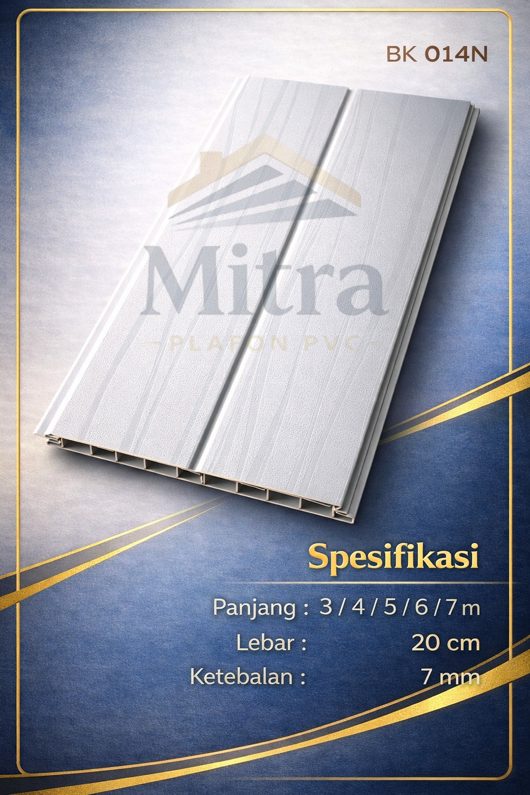 Batik Plafon PVC BK 014N - motif PLAFON PVC